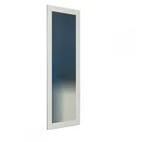 Spogulis Belluno Elegante Lustro Platums 47 cm, Dziļums 2 Augstums 130 Forma taisnstūris, Spoguļa veids sienas, Ar rāmi 1, Krāsa balts