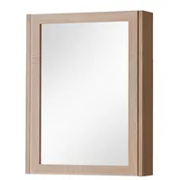 Spogulis Piano 840 Platums 50 cm, Dziļums 14 Augstums 66 Forma taisnstūris, Spoguļa veids sienas, Ar rāmi 1, Krāsa ozols sonoma