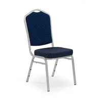 Krēsls K66S Augstums 93 cm, Platums 45 Dziļums 48 Sēdvietas augstums 46 Materiāls tērauds, Apdare audums, Krāsa tumši zils