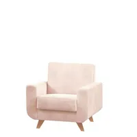 Mīksts krēsls Aramis 1S standard Platums 86 cm, Dziļums 85 Augstums 90 Sēdvietas augstums 46 Apdares materiāli audums, Pildījums Falista  augstas elastības putas Porolons, Ar roku balstiem 1, Auduma numurs Uttario Velvet 2956, Krāsa gaiši rozā
