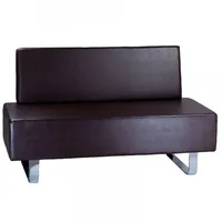 Dīvāns Bd-6713 Dziļums 50 cm, Platums 140 Augstums 85 Sēdvietas augstums 43 Apdare Eko āda, Dīvāna tips taisni dīvāni, Krāsa brūns