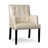 Krēsls Marcelo Black Standard Augstums 88 cm, Platums 64 Dziļums Sēdvietas augstums 42 Materiāls dabīgs koks, Apdare audums, Auduma numurs Paros 02, Krāsa krēma