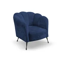 Mīksts krēsls Adria 1S Black Standard Sēdvietas dziļums 58 cm, Platums 87 Dziļums 83 Augstums 78 augstums 42 Apdares materiāli audums, Pildījums Falista  augstas kvalitātes putas Porolons, Karkasa materiāls dabīgs koks Mdf, Kājiņu krāsa melns, Ar roku bal