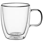 2 dubultsienu stikla krūžu komplekts 350 ml, 9001, Kamille 9001