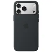 Apple Mgfr4Zm/A Silicone with Magsafe Aizsargapvalks Priekš iPhone 17 Pro Max / Black