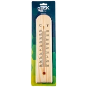 Besk Termometrs āra un iekštelpu, koka 26Cm 4750959073025