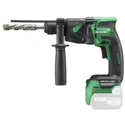 Bezvadu rotācijas āmurs Sds-Plus, Hikoki Dh18Dpbw2Z, 18 V, bezsuku motors, 1.3 J trieciena enerģija, 3.4-18 mm urbšanas diametrs Dh18Dpbw2Z
