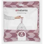 Brabantia atkritumu tvertņu maisiņi, 2-3 l, V 40 gab 100253