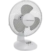Desktop fan 9 Esperanza Ehf004We Zephyr White-Gray