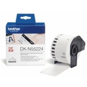 Dk-N55224 Nelīpoša Papīra lente, 54Mm x 30,48Metri, čekiem, kvītīm, Brother Dkn55224