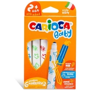 Flomāsteri bērniem Carioca Baby-Superwashiable 6 krāsas 200-10589