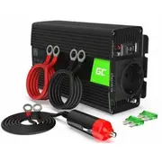 Green Cell Car Power Inverter Converter Strāvas pārveidotājs 24V to 230V / 300W 600W Inv02De