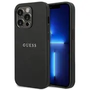 Guess Guhcp14Lpsasbbk Aizmugurējais Apvalks Priekš Apple iPhone 14 Pro