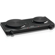 Haeger Hp-02B.013A Double Disc Elektroplītiņa ar 2 sildelementiem 2250W