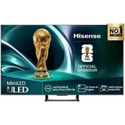 Hisense televizors 65U7Q, 65, 3840 x 2160, 4K Ultra Hd, Uled, Mini Led, Smart Tv, Wi-Fi, Bluetooth, Hdmi 2.1, 4 Hdmi, 1 Usb 2.0 65U7Q
