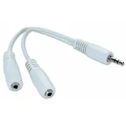 Kabelis Gembird 3.5 mm audio splitter Cca-415W