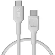 Kabelis Green Cell Powerflex Fast Charging Usb Type-C Male - 100W White 0.3M Kabgc100Pf30Sw