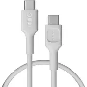 Kabelis Green Cell Powerflex Fast Charging Usb Type-C Male - 100W White 1.2M Kabgc100Pf120Sw