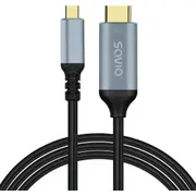 Kabelis Savio Usb-C  Hdmi 2.0B 3M Cl-184