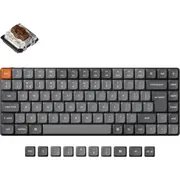 Keychron K3 Max 75 Bezvadu Mehāniskā Tastatūra Rgb / Brown Switch K3M-H3