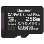 Kingston Canvas Select Plus Microsdxc Atmiņas karte 256Gb Sdcs3/256Gbsp