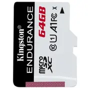 Kingston High Endurance microSD Atmiņas Karte 64Gb Sdce/64Gb