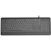 Klaviatūra Gembird Slim Backlight Usb-AC Ru Kb-Uml-04-Cyrl