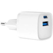 Lādētājs Gembird Usb Type-C  Type-A White Ta-Uc-Pdqc20-W-01