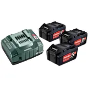 Lādētājs un akumulatori 3X5.2AhAsc 30-36 685048000 Metabo