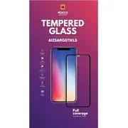 Mocco Full Face / Glue Tempered Glass Aizsargstikls Pilnam Ekrānam Apple iPhone 15 Plus Melns Mc-Fg-Iph-15Pl-Bk