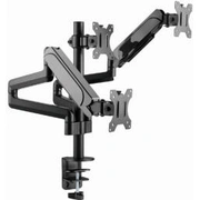 Monitora stiprinājums Gembird Desk Mounted Adjustable Mounting Arm for 3 Monitors Ma-Da3-01