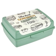 Pārtikas uzglabāšanas trauks click-box midi 1L Carla QuotSandwichQuot 17X13X7Cm zaļš 0610697315