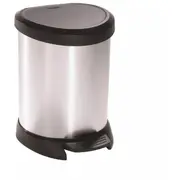 Pedāļspainis Deco Bin 5L sudraba Curver 0802160599