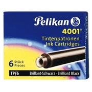 Pelikan Tintes patronas Tp/6 Brilliant Black 301218