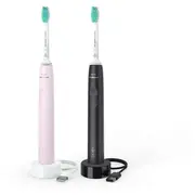 Philips 3100 Sonic Elektriskās zobu birstes 2Gab Hx3675/15