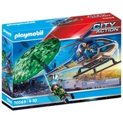 Playmobil City Action Policijas misija izpletņa meklēšana 70569