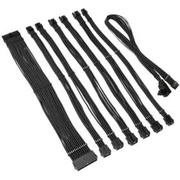 Psu kabeļu pagarinātāji Kolink Core Pro Kit 12V-2X6 Type 1 - Jet Black Corepro-Ek-12Vt1-Blk