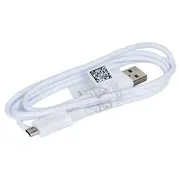 Samsung Ep-Ta200Ewe  Ecb-Du4Ewe 15W Travel Charger Ceļojuma lādētājs microUSB datu kabelis / balts
