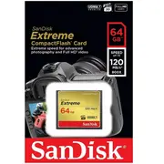 Sandisk Cf Extreme Zibatmiņa 64Gb Sdcfxsb-064G-G46