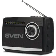 Skaļrunis Sven Srp-155 Fm,Am,Sw Radio Bluetooth Black