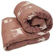 Stepēta vilnas sega Alaska 140Х200 cm brown