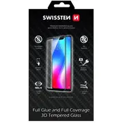 Swissten Ultra Durable Full Face / Glue Tempered Glass Premium 9H Aizsargstikls Samsung Galaxy A52 Melns 64701880