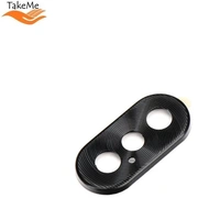 Takeme Telefona aizmugurējās kameras alumīnija aizsarg-vāciņš priekš Apple iPhone Xs Max Melns Tm-Camc-Ipxsm-Bk
