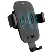 Telefona turētājs Sbs Gravity ar uzlādi 10W Tesupgravwirlite10W