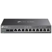 Tp-Link Omada Er7212Pc 3-In-1 gigabitu Vpn maršrutētājs ar Poe slēdzi un kontrolieri 8 Gigabit Lan 4 Wan Melns