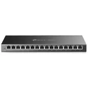 Tp-Link Tl-Sg116E tīkla komutators Easy-Smart 16 Gigabit 10/100/1000 Mbps Vlan Qos Igmp Snooping melns