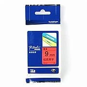 Tze-421 uzlīmju lente melns uz sarkana 9Mm Tze421