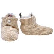 Lodger Slipper Ciumbelle kokvilnas čībiņas, 3-6M, Ivory Slc 069 3-6