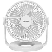 Ventilators Savio Usb Desk Fan Ad-01 White