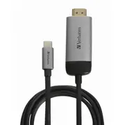 Verbatim Usb-C Male - Hdmi 1.5M 4K 49144V